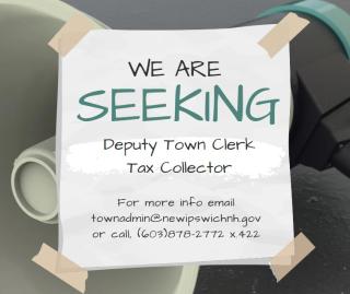 Seeking Deputy Town Clerk Ad